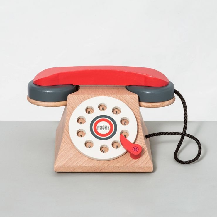 Wooden Toy Rotary Phone - Hearth &#38; Hand&#8482; with Magnolia | Target
