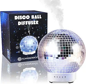 Disco Ball Diffuser Rotating - Original Disco Essential Oil Diffuser with Whisper Quiet Operation... | Amazon (US)