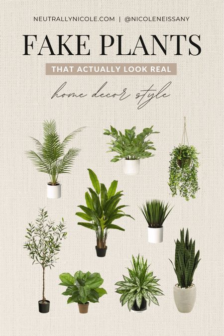 Fake plants that look real - perfect if you don’t have a green thumb (like me 😆)

// plant, faux plants, artificial plants, Target, World Market, Amazon, West Elm, Nearly Natural, fiddle leaf, olive tree, snake plant, palm plant, home decor

#LTKunder100 #LTKstyletip #LTKFind #LTKunder50 #LTKhome