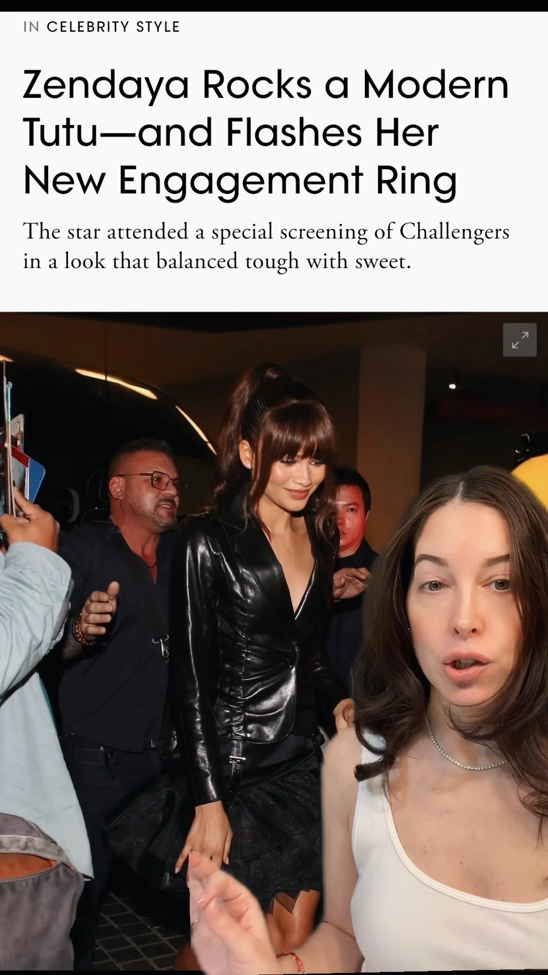 #75hardstylechallenge day 4 | balletcore, but make it bold! 🩰✨ recreated #Zendaya’s modern ballerina look with my own twist—swapped the leather for a structured blue blazer and a cream tutu skirt.. would #CarrieBradshaw approve? 💙 #OOTD #balletcore #styleinspo 

#LTKWorkwear #LTKParties #LTKStyleTip