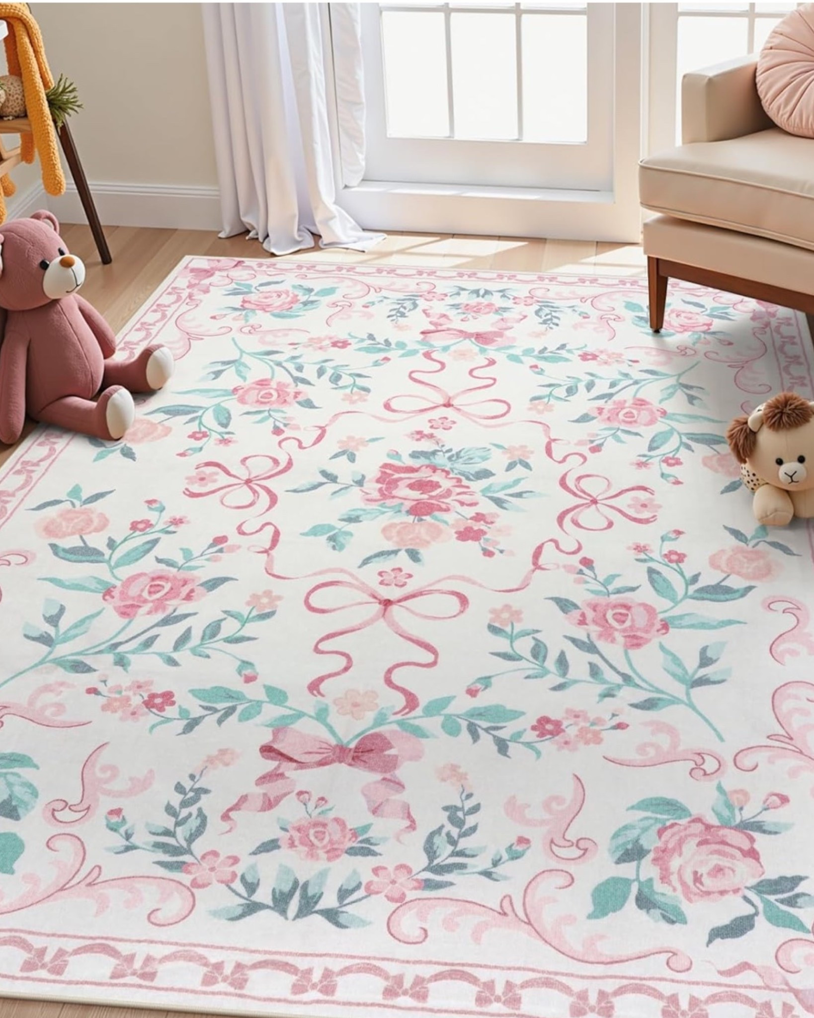 Little girl rug perfection 😍 

#LTKKids #LTKBaby #LTKSaleAlert