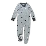 Amazon.com: HonestBaby Non-Slip Footed Pajamas One-Piece Sleeper Jumpsuit Zip-Front Pjs 100% Orga... | Amazon (US)