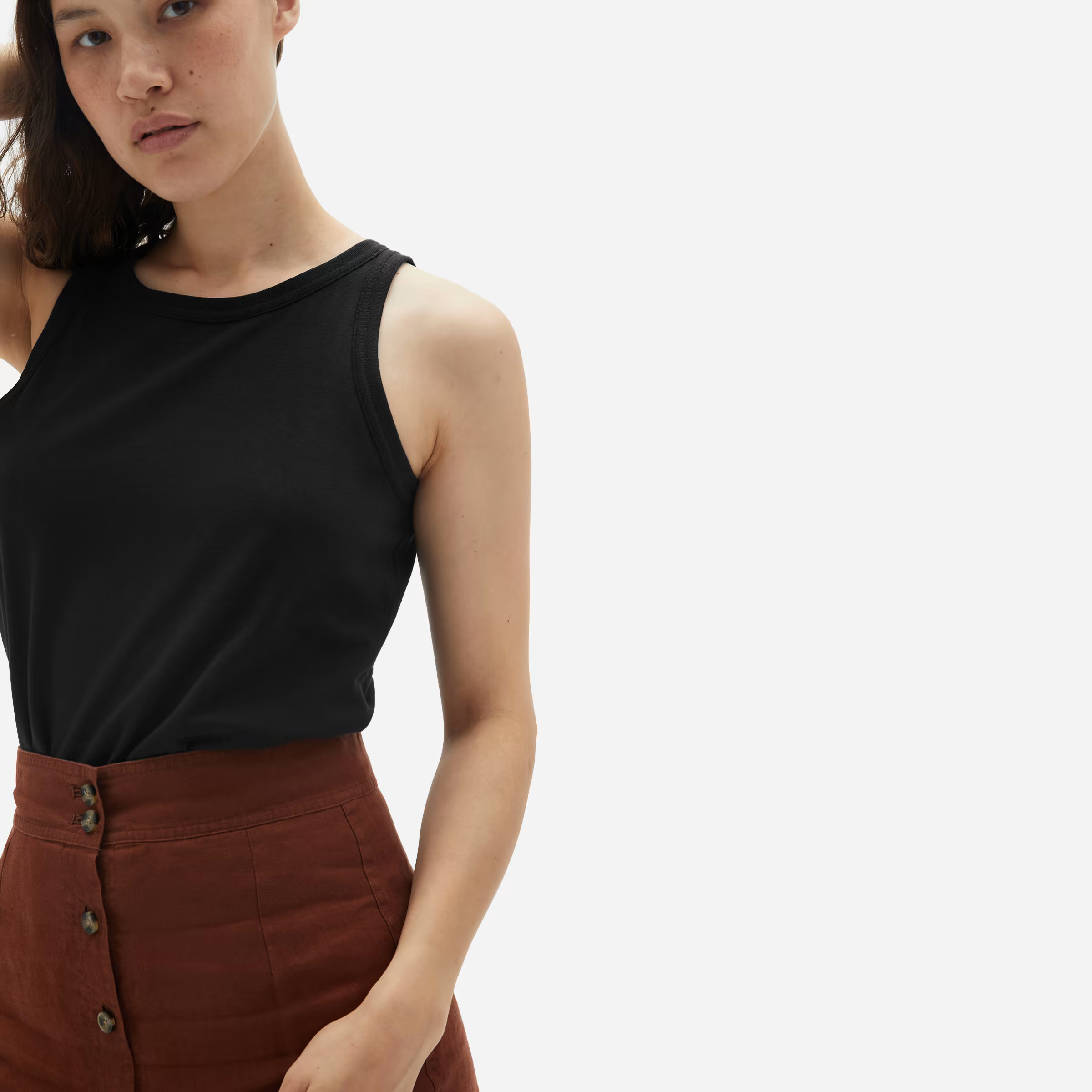 The Organic Cotton Cutaway Tank | Everlane