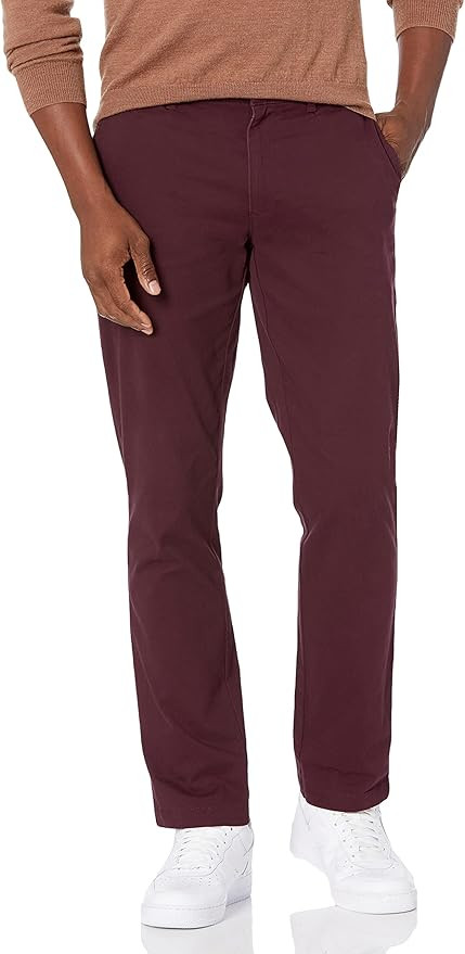 Amazon Essentials Men's Slim-Fit Casual Stretch Khaki Pant | Amazon (US)