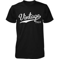 Birthday T-Shirt Vintage 1969 Design - Soft Cotton, Nofo 01647 | Etsy (US)