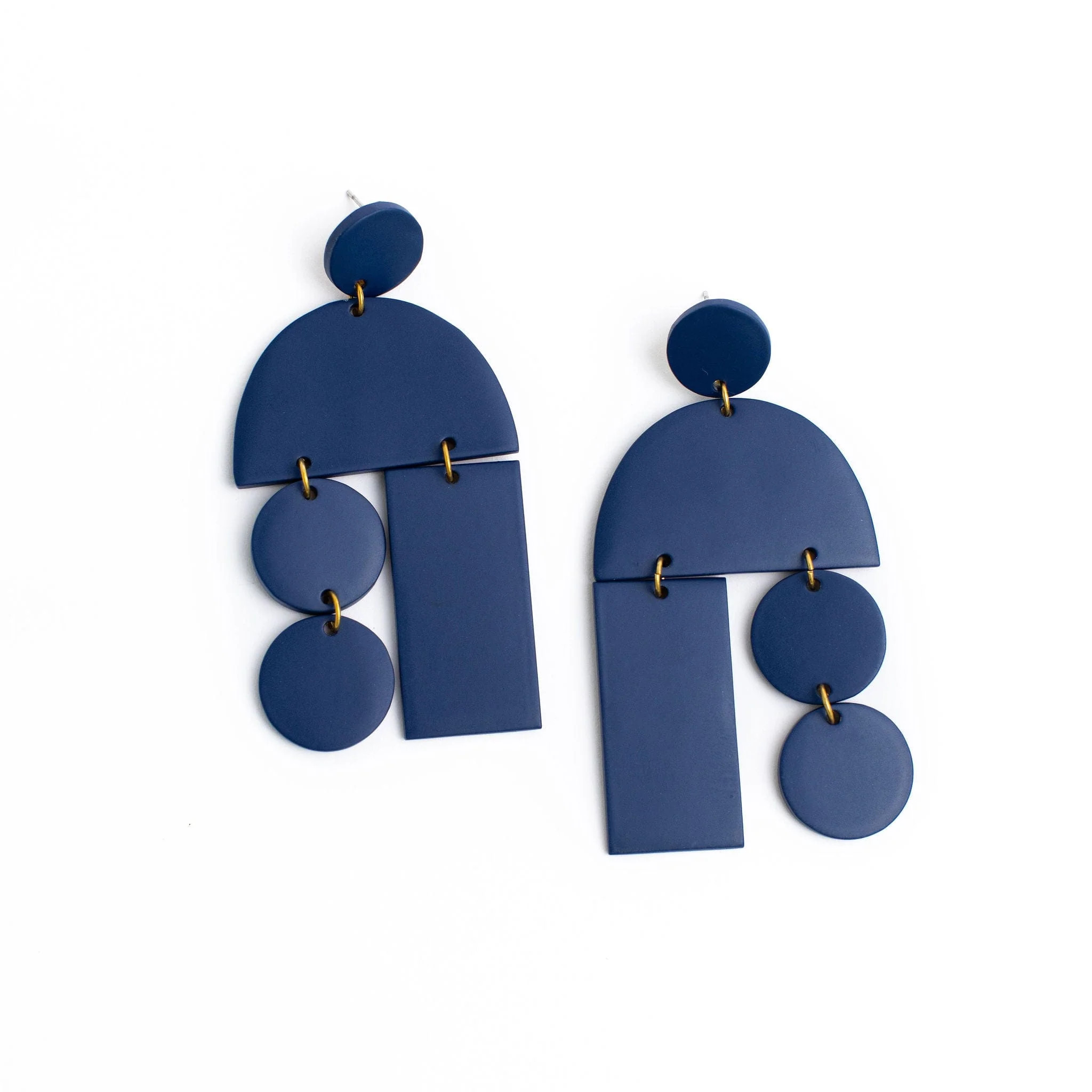 Navy Mobile Earrings | Sunshine Tienda