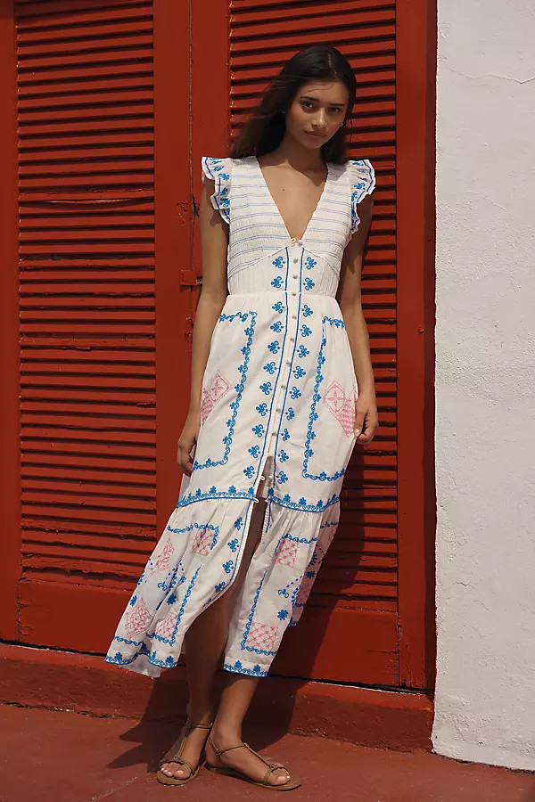The Peregrine Midi Dress | Anthropologie (US)