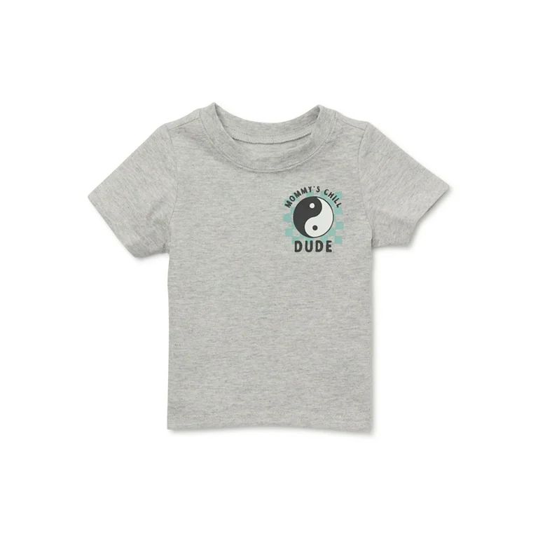 Garanimals Baby Boys Short Sleeve Graphic Tee, Sizes 0-24 Months | Walmart (US)