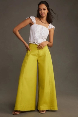 Maeve A-Line Palazzo Pants | Anthropologie (US)
