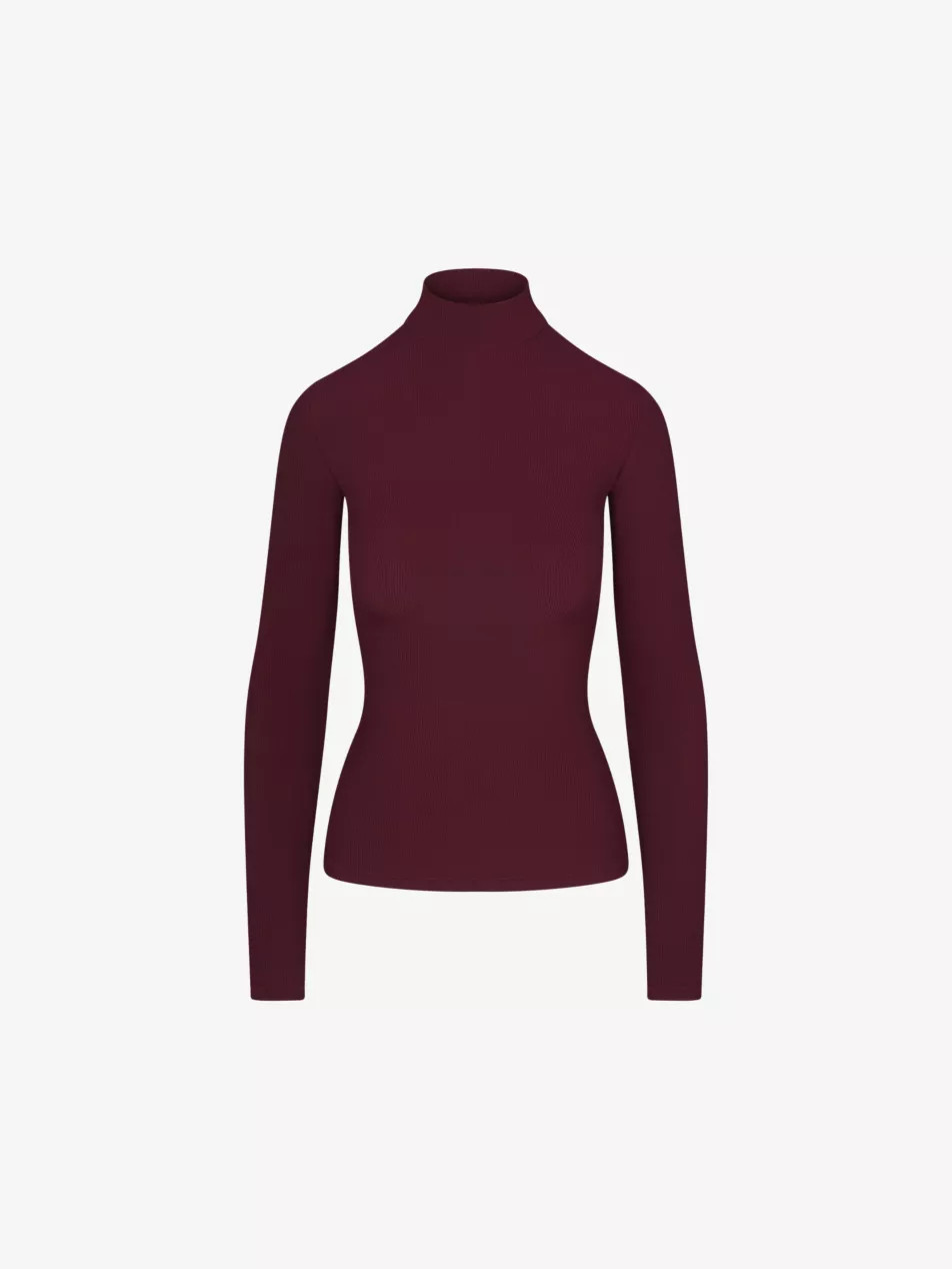 Soft Lounge mock-neck stretch-jersey top | Selfridges