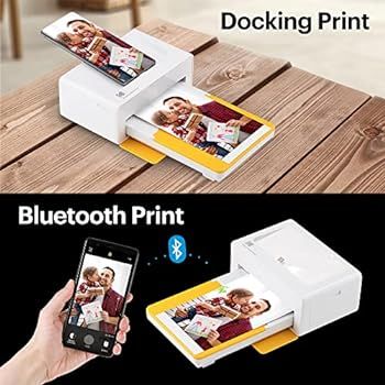 Kodak Dock Plus 4x6” Portable Instant Photo Printer, Compatible with iOS, Android and Bluetooth... | Amazon (US)
