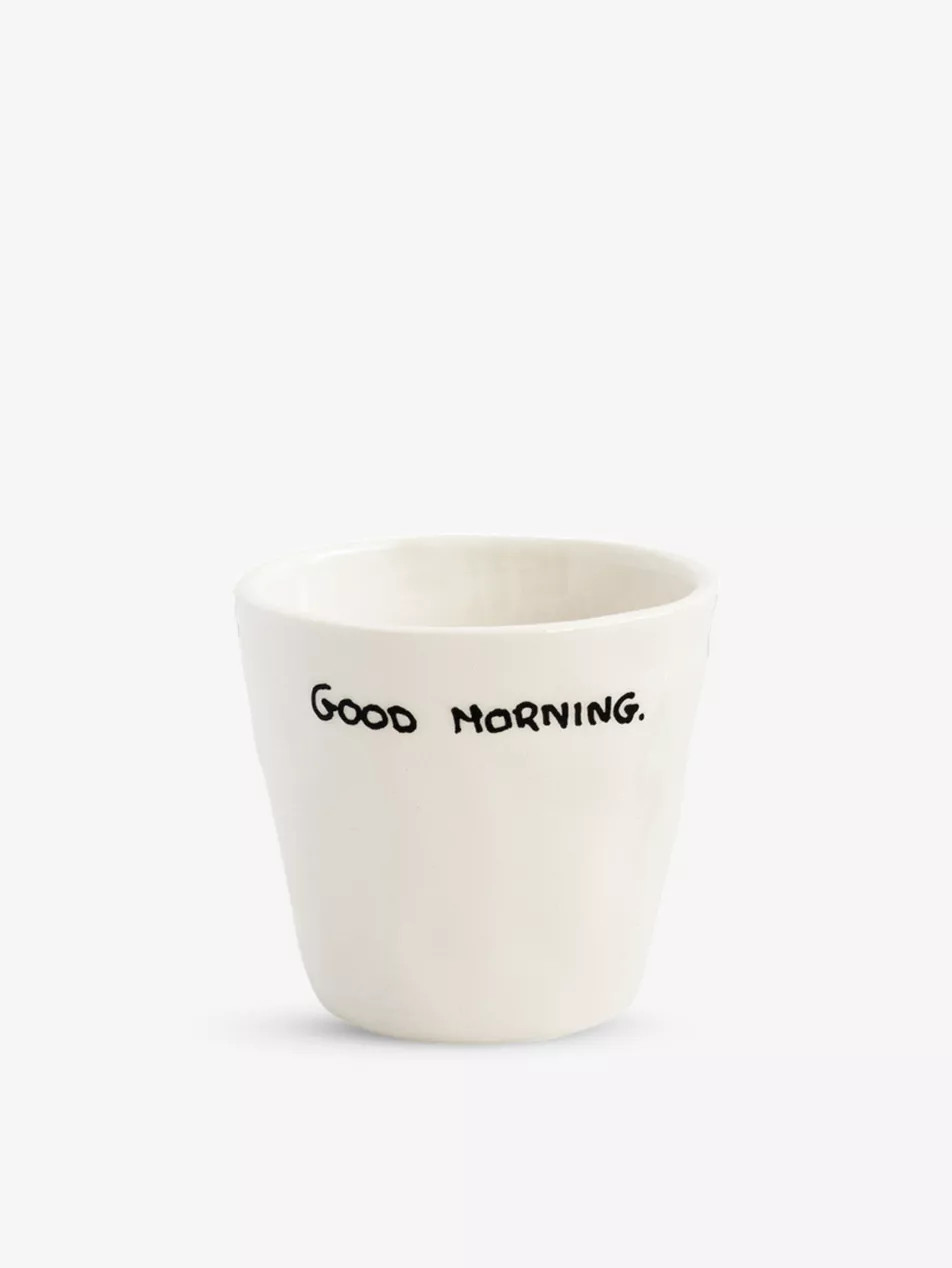 Good Morning ceramic espresso cup 5.5cm | Selfridges