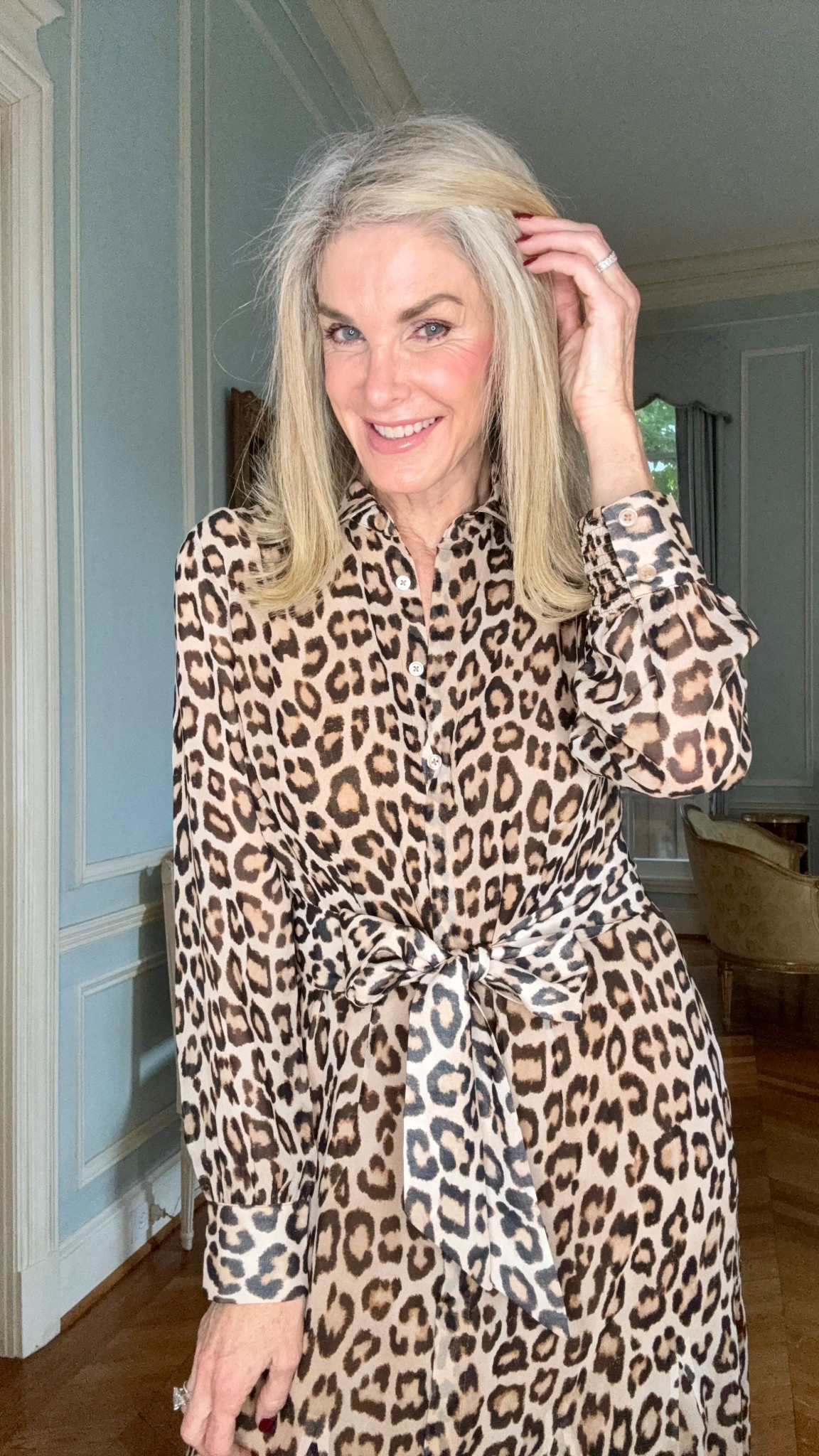 Chic leopard shirt dress for fall! Size 0

#LTKSeasonal #LTKStyleTip #LTKOver40