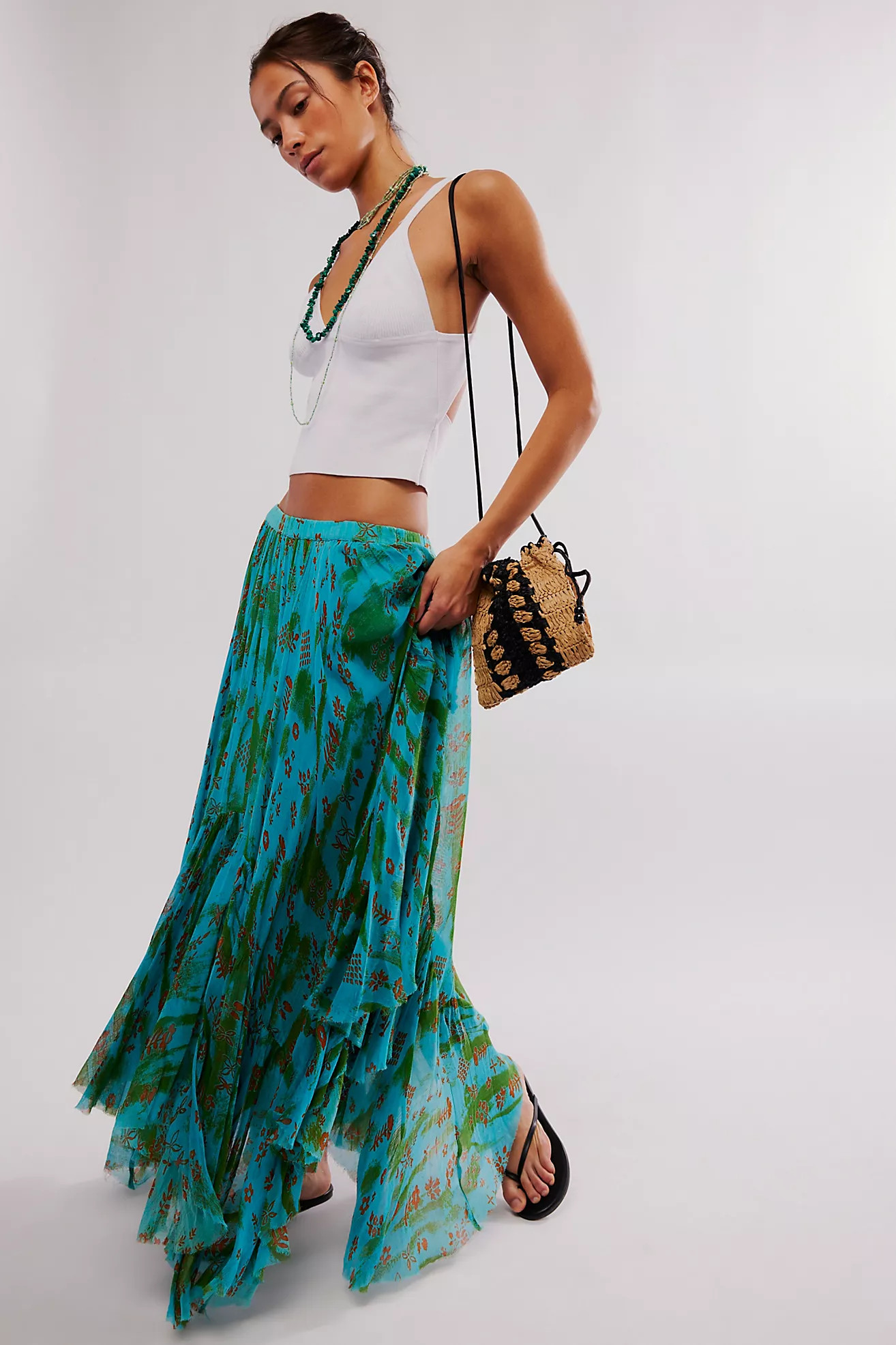 FP One Clover Printed Skirt | Free People (Global - UK&FR Excluded)