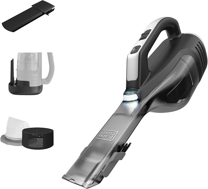 BLACK+DECKER dustbuster reveal Handheld Vacuum Cordless, Car Vacuum Portable Cordless, LED Light,... | Amazon (US)