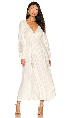 Free People Southwest Lace Maxi Dress in Ivory from Revolve.com | Revolve Clothing (Global)