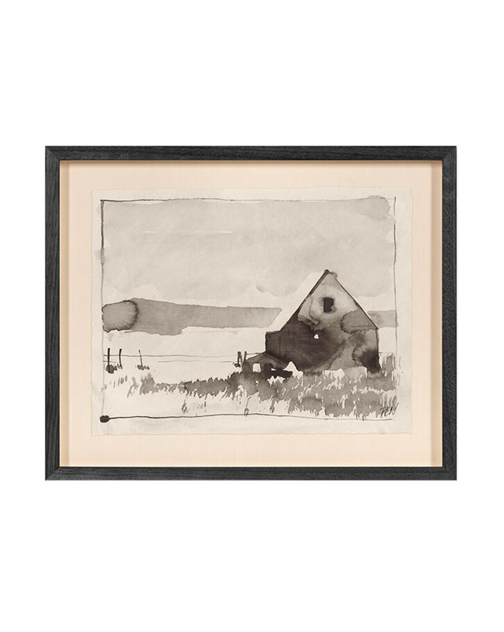 Watercolor Barn II | McGee & Co.