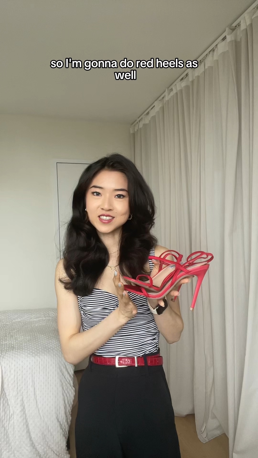 Retro GRWM 💄🖤✨ for reference, I’m a U.S. size XS  

#LTKfindsunder100 #LTKVideo #LTKstyletip