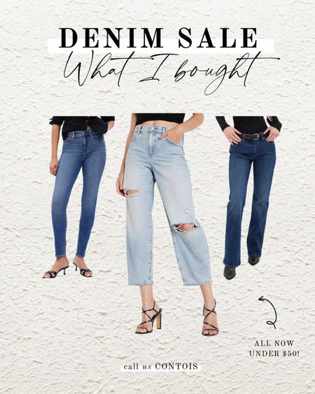 Denim Black Friday sale! Some jeans I recently got and love. 🤎

| Black Friday womens fashion, jean sale, postpartum fashion, bootcut jeans, balloon jeans, skinny jeans, winter fashion | 

#LTKfit #LTKunder50 #LTKCyberweek