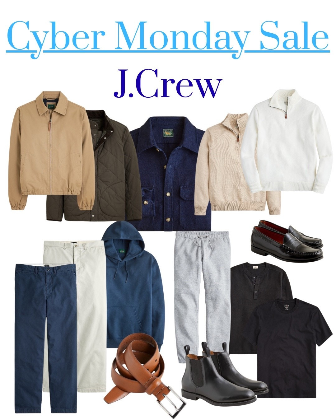 EMERGENCY!!!!!
50% OFF J.Crew NOW
This sale ends tonight (maybe tomorrow). I live in J.Crew now that I’m full time dad mode. Who are we kidding, I’ve worn this stuff for years and am going to unleash the credit card tonight. 
@JCrew
#CyberMonday #JCrew
GET IT NOW!!!


#LTKMens #LTKGiftGuide #LTKSaleAlert