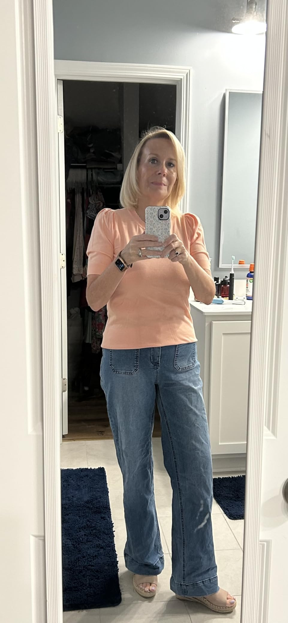 Astylish Women's Wide Leg Jeans High Waisted Stretchy Straight Leg Jeans Loose Trendy Denim Pants... | Amazon (US)