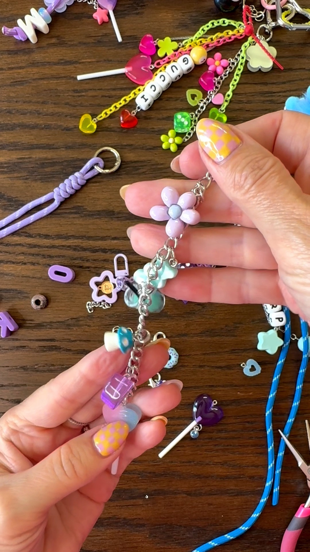 ✨ My favorite bag charm supplies, beads, charms, tools, and organizers—all in one place.
