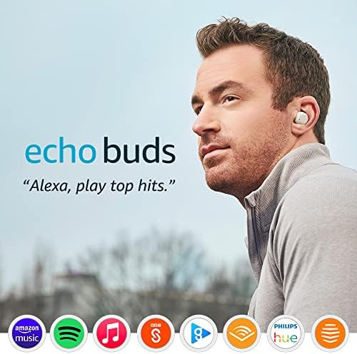 Echo Buds (2nd Gen) | Wireless earbuds with Alexa, Bluetooth in-ear headphones with active noise ... | Amazon (UK)