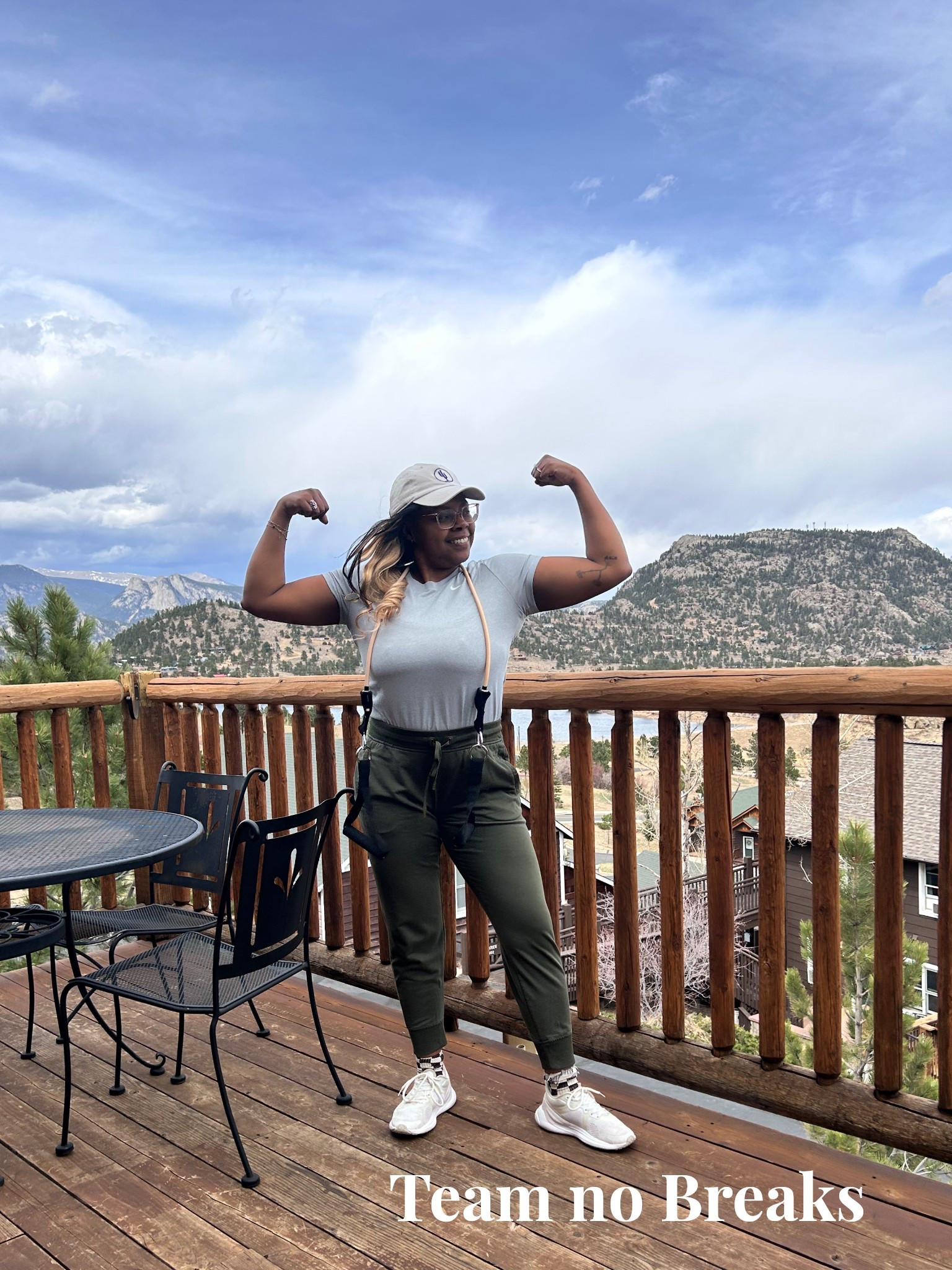 Yes mommy vacamode is activated, but surely you didn’t think that meant I’m taking a break from my fitness journey!

Staying fit has become my lifestyle, and for the past 40 weeks, I’ve been chasing an incredibly challenging yet exciting goal! 

To accomplish that goal while traveling, these resistance bands come in clutch! Along with hiking, dropping in at the local Pilates studio, and keeping up with my meal plan, beast mode remains activated, even while I rest and decompress in the mountains! 

#LTKfitnessgoals #LTKTravel #LTKmomlife