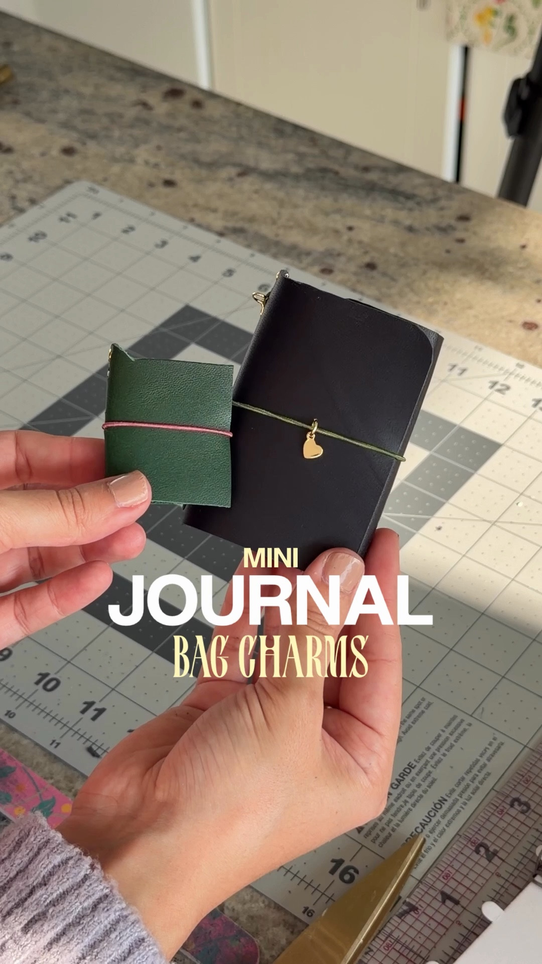 turning my journal into a BAG CHARM 🥹💕👜

…because I never want to forget to bring paper with me, wherever I go!!

had this idea come to me after I saw @coach release readable mini book bag charms (so cool), so I wanted to make a functional bag charm of my own 😎

this was a trial and error kind of project….didn’t use any template, just all the knowledge I’ve acquired while making A5 & pocket sized leather journals :) and bonus — I was able to use leather scraps that have just been laying around my apartment 

what do you think? should I make more?! 👀


#bagcharm #diyleather #journalcharm 