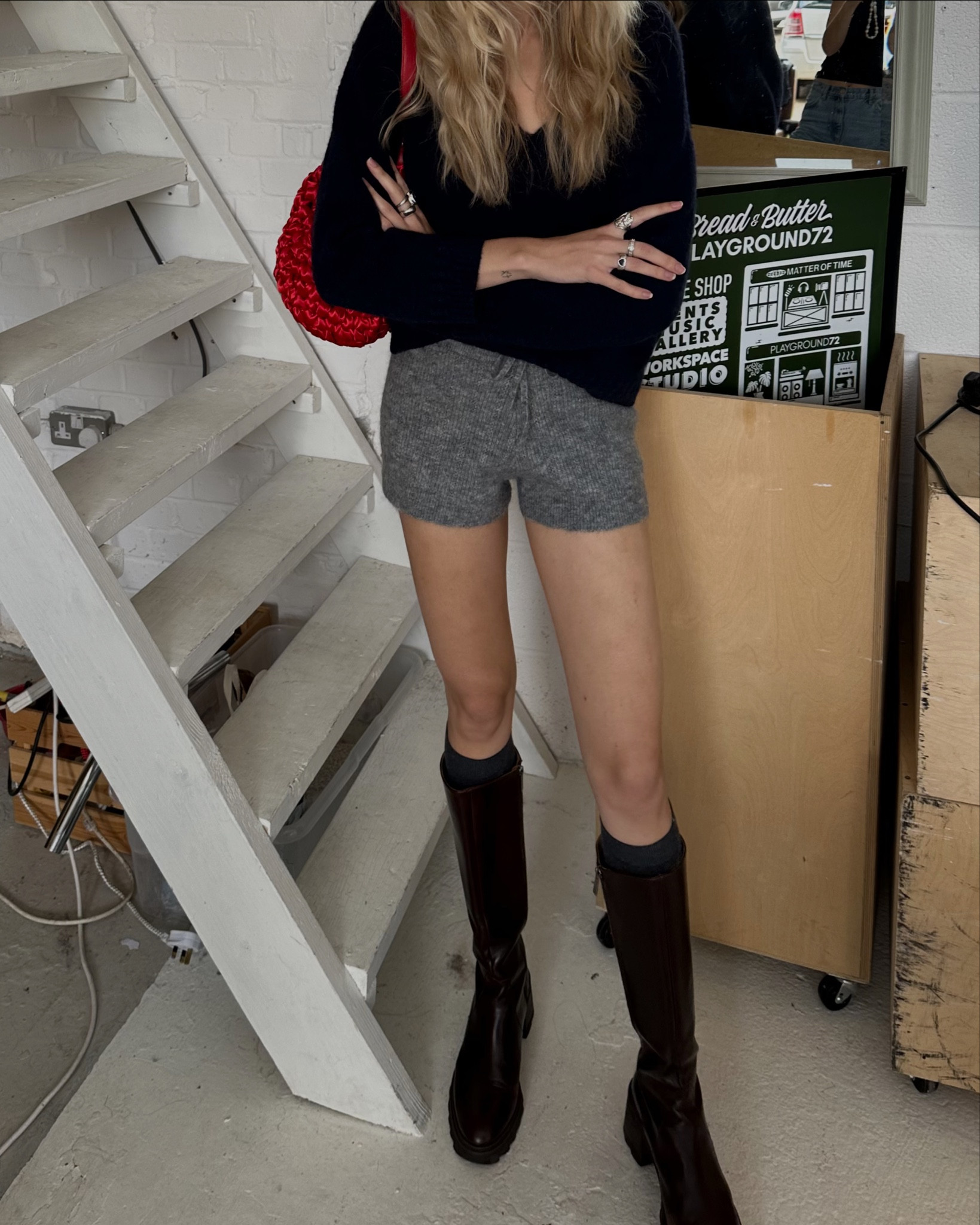 the perfect lil sezane shorts for when London doesn’t know what to do with its weather this autumn 🐨