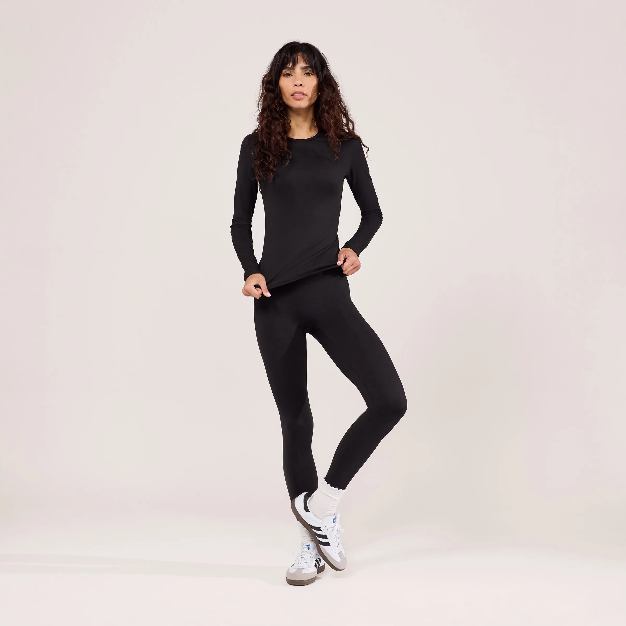 Ultimate Everyday Long Sleeve Top | Black | LOVALL