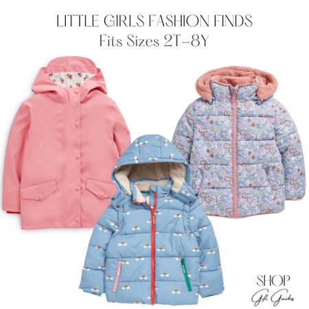Little girls winter jackets for girls sizes 2T- 8 years! 

#LTKkids #LTKfamily