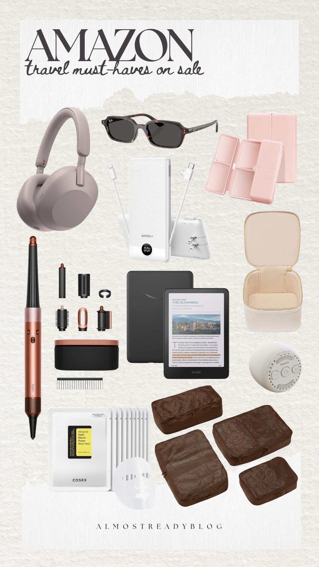 Travel must-haves on sale right now from Amazon!! 

Sale alert, Amazon spring sale, new arrivals, Dyson, kindle, makeup bag, vacation essentials, amanda west

#LTKTravel #LTKPetite #LTKSeasonal