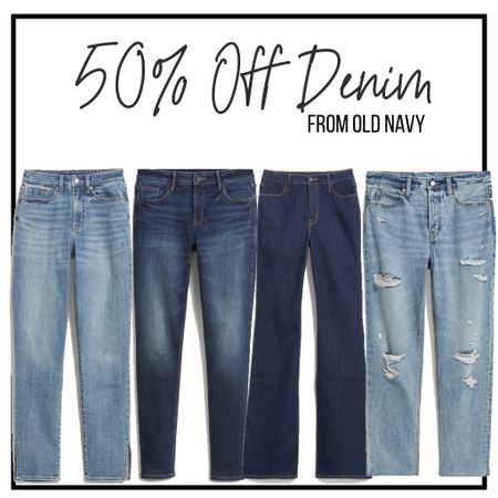 Mega sale on denim jeans! 50% off for the whole fam on ALL jeans!

#LTKfindsunder50 #LTKsalealert #LTKSeasonal