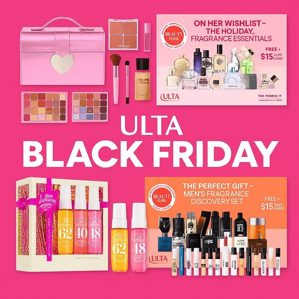 Ulta Back Friday favorites 

#LTKCyberWeek #LTKGiftGuide #LTKHoliday