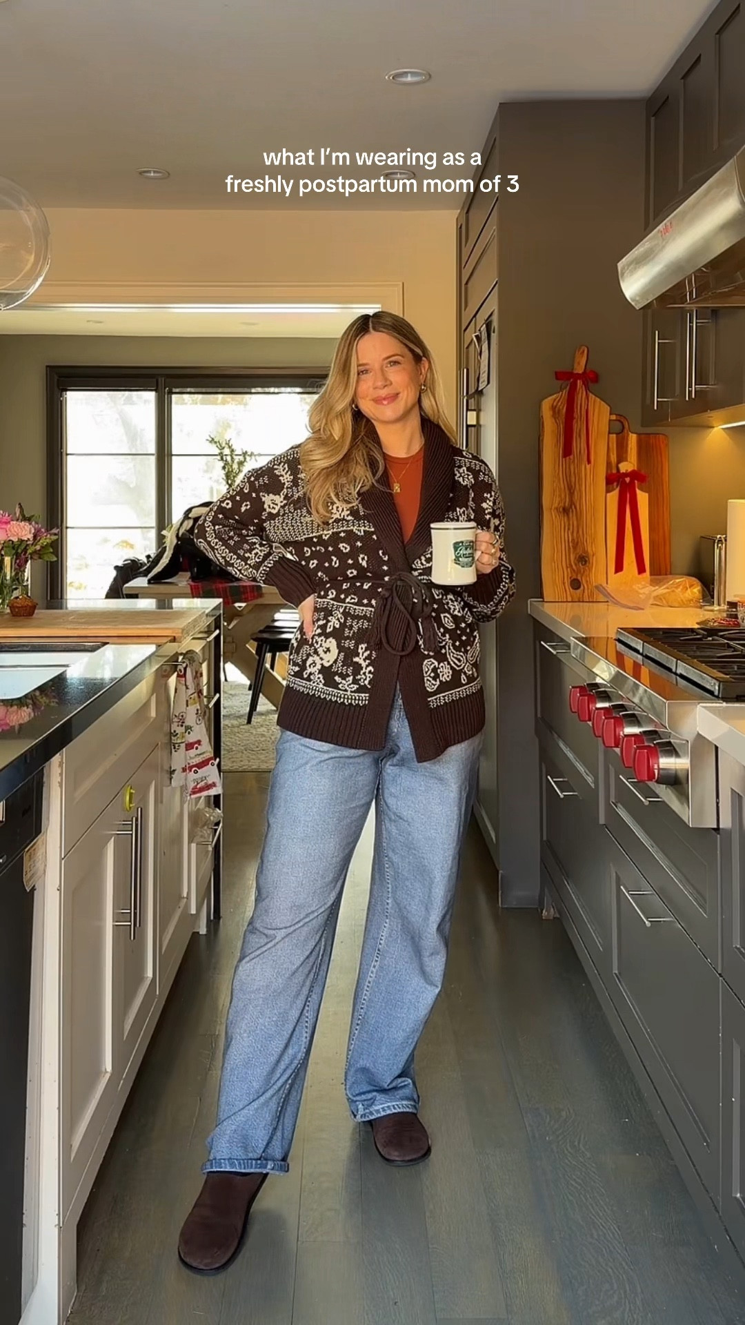 Wrap sweater is Abercrombie 🫶🏻

#LTKwinter #LTKcanada #LTKmaternity