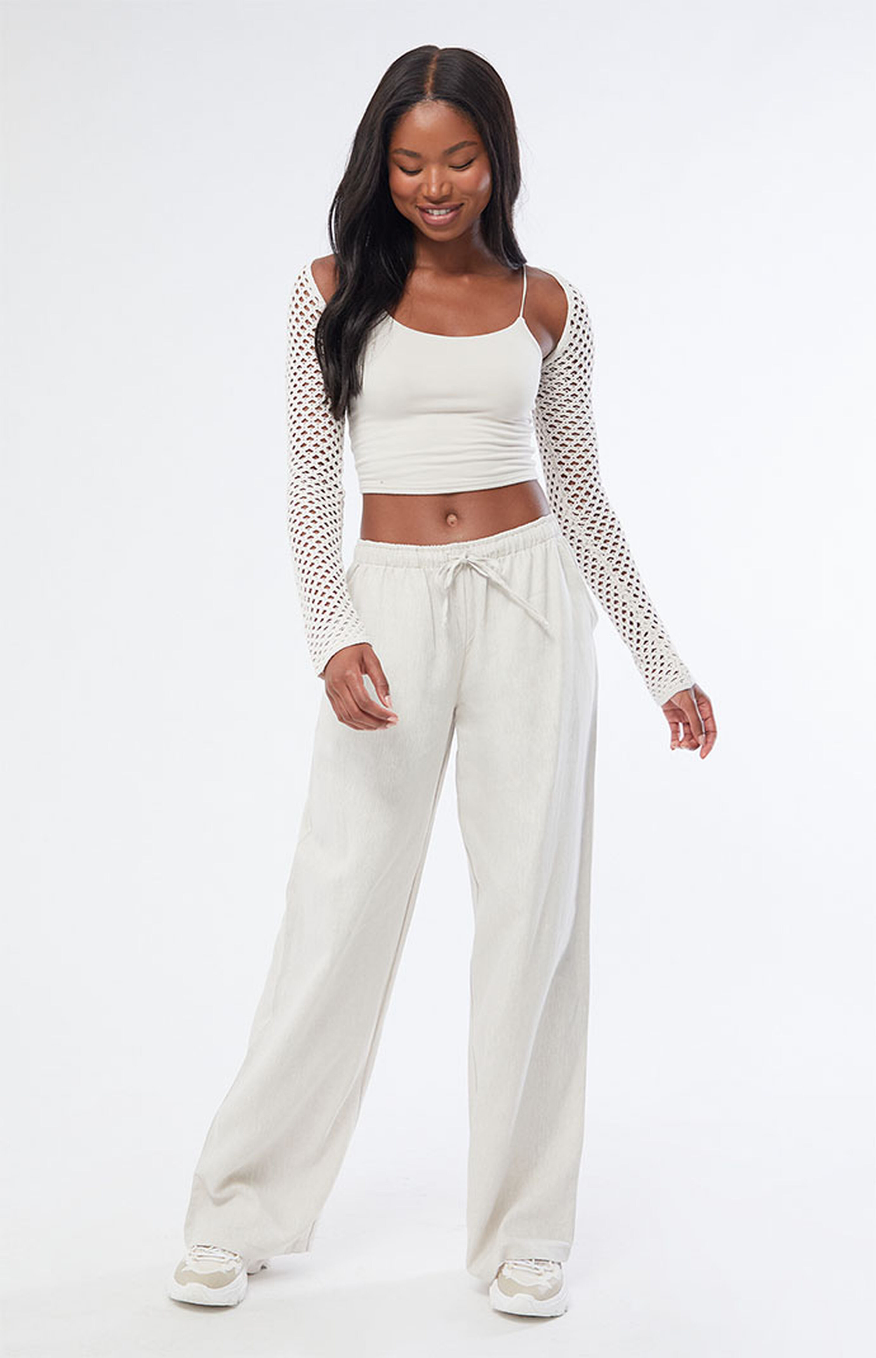 LA Hearts Easy Pull-On Linen Pants | PacSun