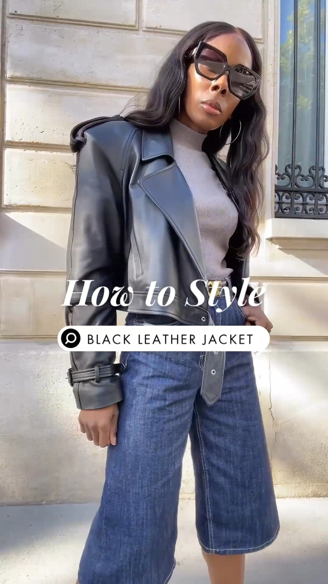 Fall outfit of the day: street style edition 

Casual but elevated in pair of  jorts, and a cropped black leather jacket. Perfect for fall, these dark wash denim shorts can be dressed up or down. 

Today I decided to elevate the look with a pair of black Louboutin heels, vintage Fendi Baguette bag, a Celine belt and matching sunglasses. The look is casual yet stylish, and is perfect for a city afternoon. 

#LTKItBag #LTKShoeCrush #LTKStyleTip