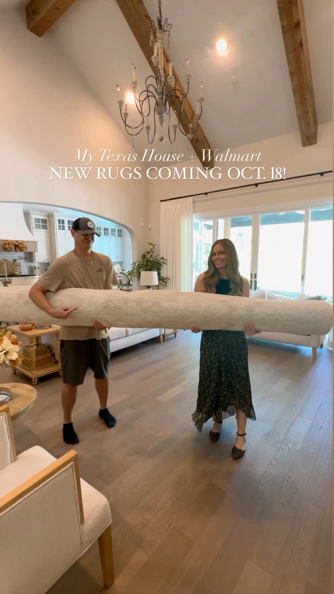 Today I’m sharing 3 of the 5 new rugs we are launching on 10/18. We have 1) the Elaine 2) the Worham and 3) the Calla all in the natural/driftwood color. These are our crochet style rugs which are the next generation of our high/low rugs that my rug collection is know for! They are all power washable! And will come in 4 colors (natural, natural/driftwood, natural/gray and natural/skyview blue). 

These rugs will launch along with our new holiday bedding, pillow, and doormat collection on 10/18 only on Walmart.com. Also, I wanted to let you know our new curtains just restocked including our custom-look black out curtains and our sheer embroidered curtains! Comment below for the links as well! 

#LTKHalloween #LTKSeasonal #LTKhome