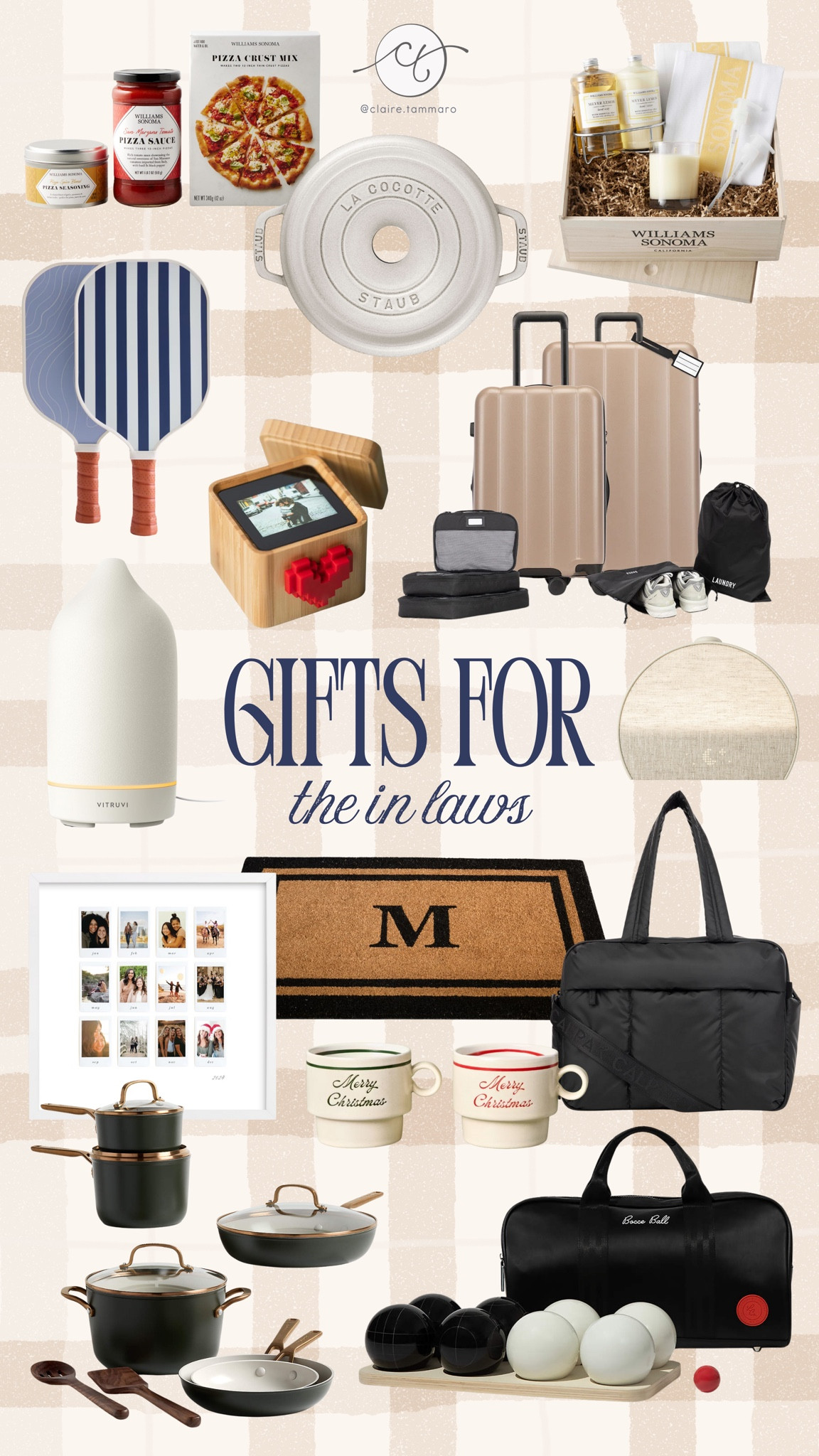 Gifts for the In Laws!!!

holiday gifts, Christmas gifts, trendy gifts, wishlist, holiday favorites, gifts for the in laws, pickleball, diffuser, doormat, personalized gifts, bugs, hatch, alarm clock, cooking, kitchen gadgets, picture frames 

#LTKGiftGuide #LTKSeasonal #LTKHoliday