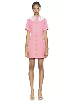 Alexia Admor Grady Tweed Button Down Dress | Belk