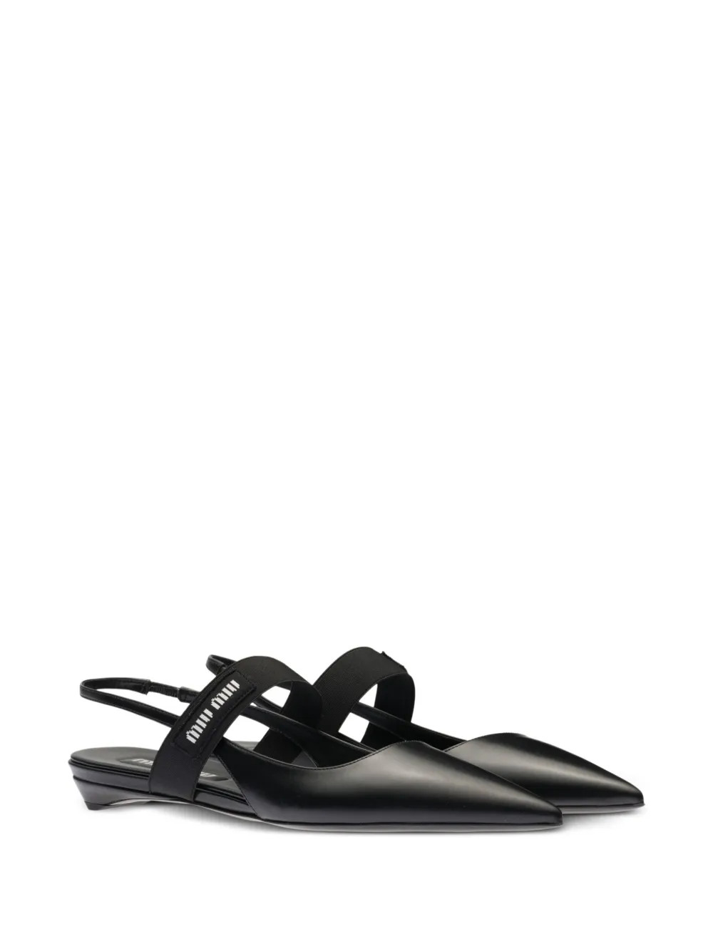 Miu Miu Ballerine Con Cinturino Posteriore - Farfetch | Farfetch Global