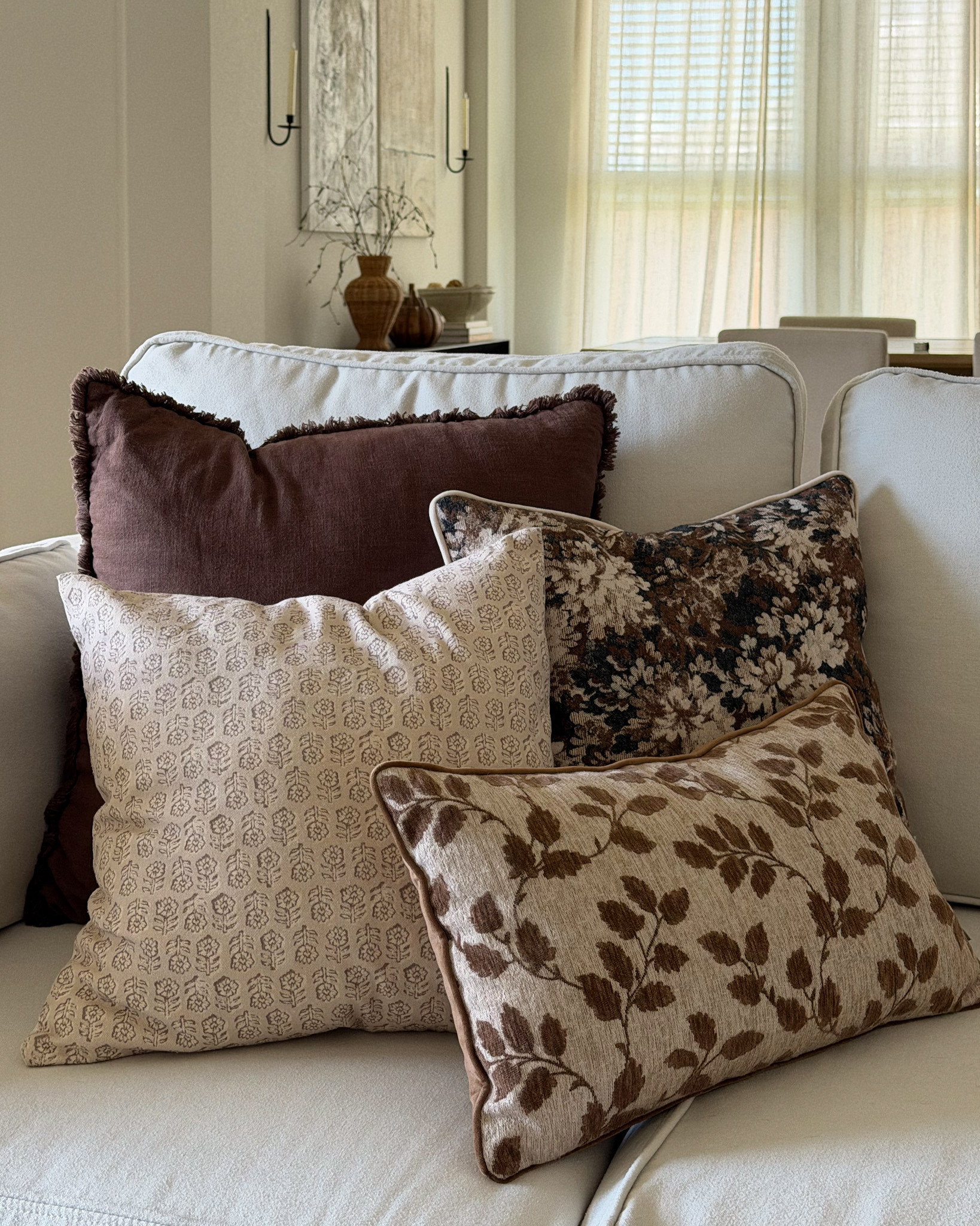 Easy way to bring a little fall into your home 🍂🤎 These Amazon fall pillow covers are such a simple way to switch up your space for the season without completely redecorating. Cozy, affordable, and perfect for layering with your everyday pillows!

#amazonfinds #amazonhome #falldecor #fallhomedecor #fallhome #pillowcovers #cozyhome #homedecor #homefinds #ltkhome #ltkfinds 

 #LTKSeasonal #LTKHome #LTKSaleAlert