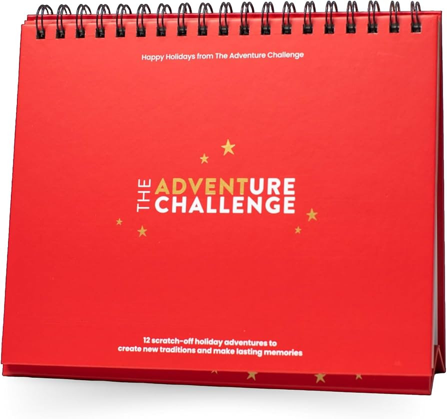 The Adventure Challenge Holiday Scratch-Off Book – 12 Fun Christmas-Themed Activities for Famil... | Amazon (US)
