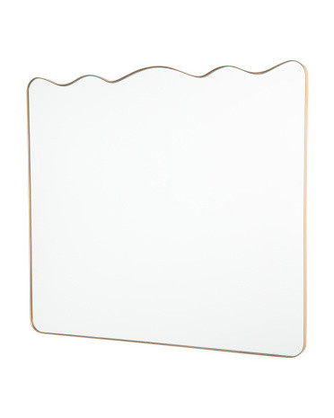 35x34 Wavy Accent Mirror | Marshalls