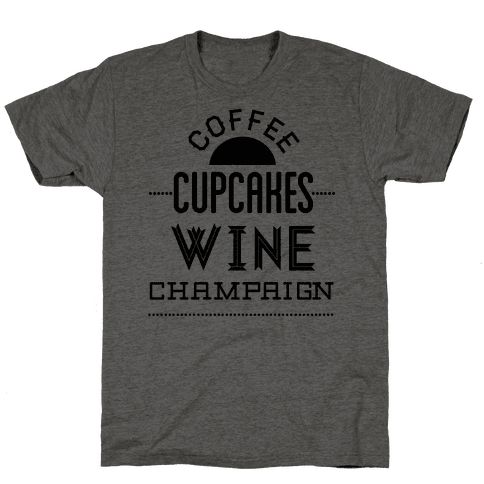 Coffee Cupcakes Wine Champaign | Look Human