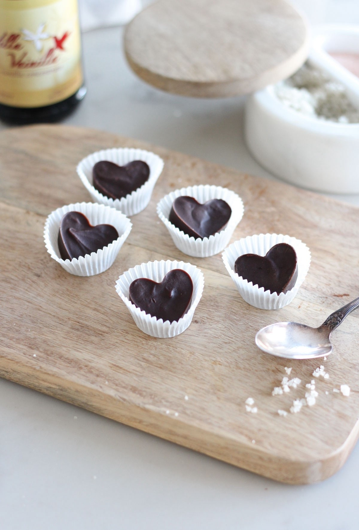 These chocolate truffle hearts with a touch of fleur de sel are creamy, rich, and surprisingly easy to make. Perfect for Valentine’s Day or anytime you want a sweet treat to share.

See recipe at: https://satoridesignforliving.com/chocolate-truffle-hearts-fleur-de-sel/

#LTKfoodie #LTKSeasonal #LTKValentine