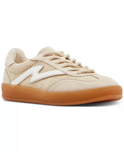 Madden Girl Giia Lace-Up Low-Top Sneakers - Macy's | Macy's