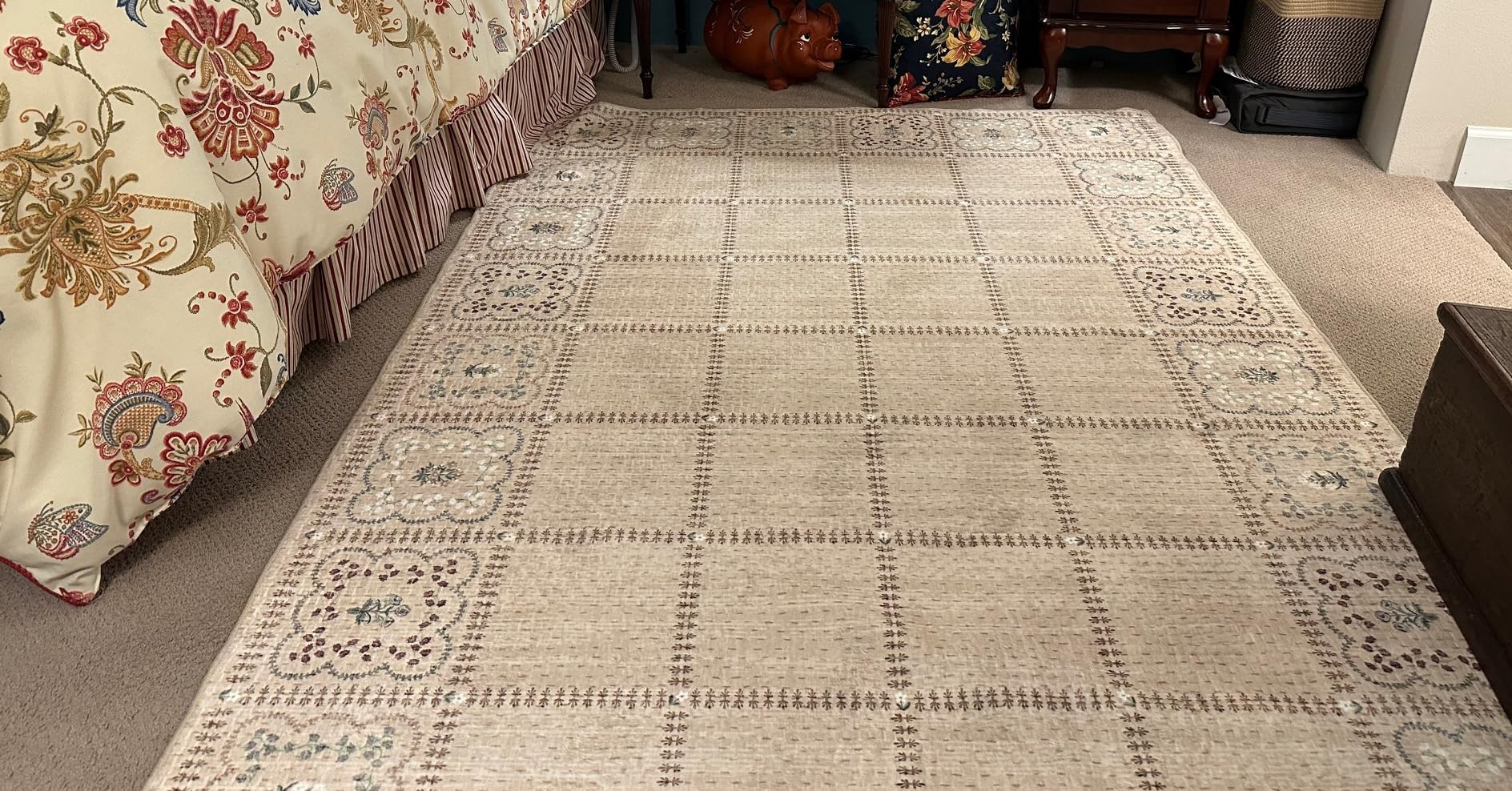 Loloi Rifle Paper Co. Orchard Collection ORH-05 Natural/Multi 8'-3" x 11'-6" Area Rug Machine Was... | Amazon (US)