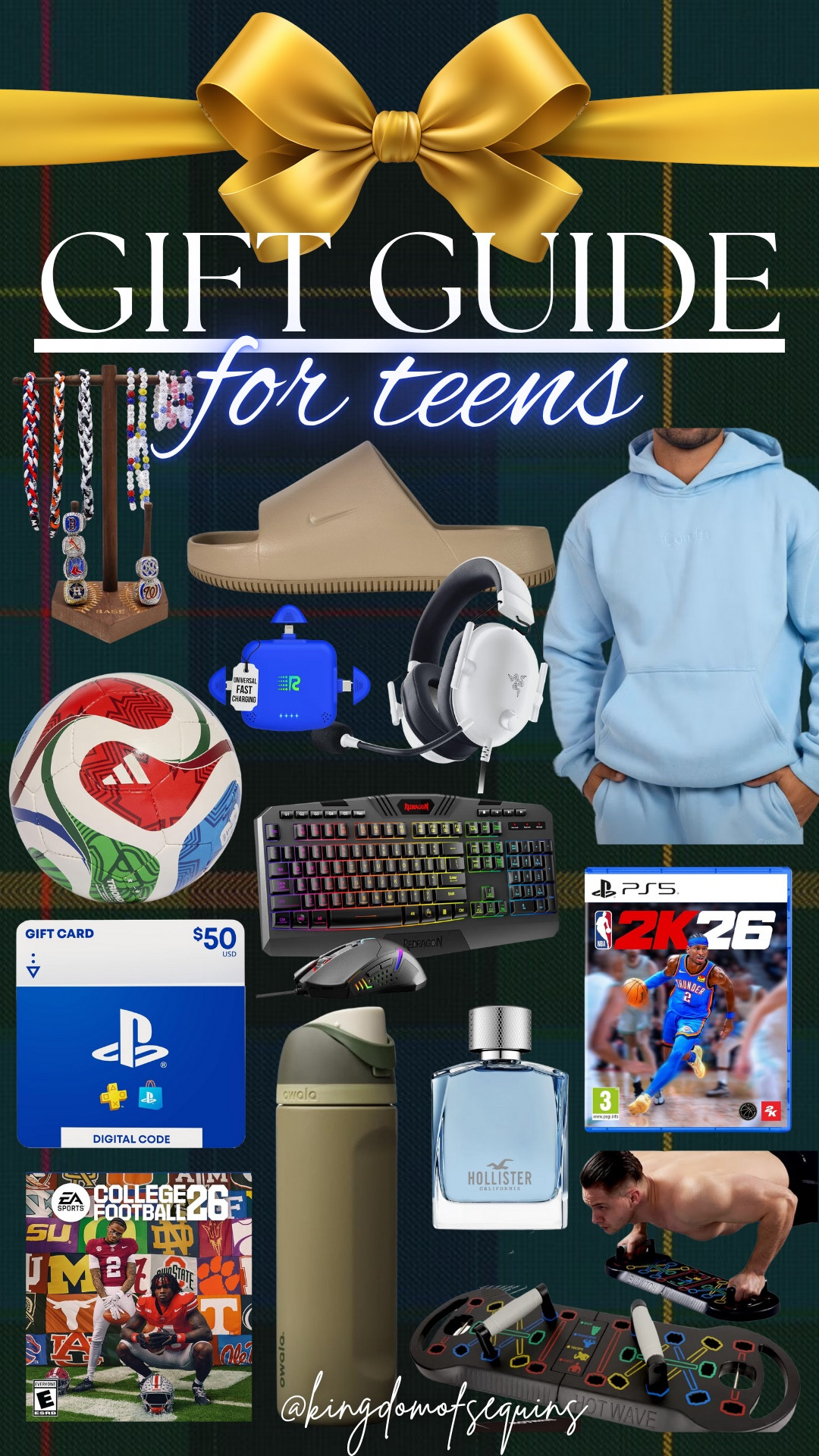 Gift Guide for teen boys 

#LTKMens #LTKGiftGuide #LTKHoliday